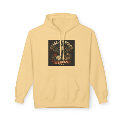 Liberty Road Rebels Vintage Americana Style Soft Fleece Hoodie