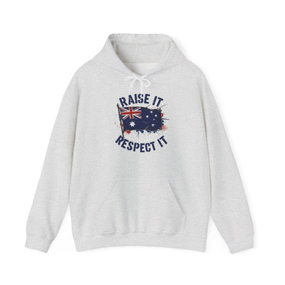 Raise It Respect It Aussie Flag Pride Unisex Sweatshirt