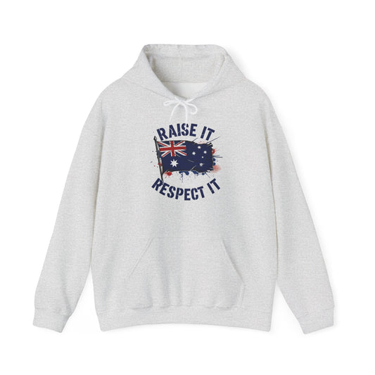 Raise It Respect It Aussie Flag Pride Unisex Sweatshirt