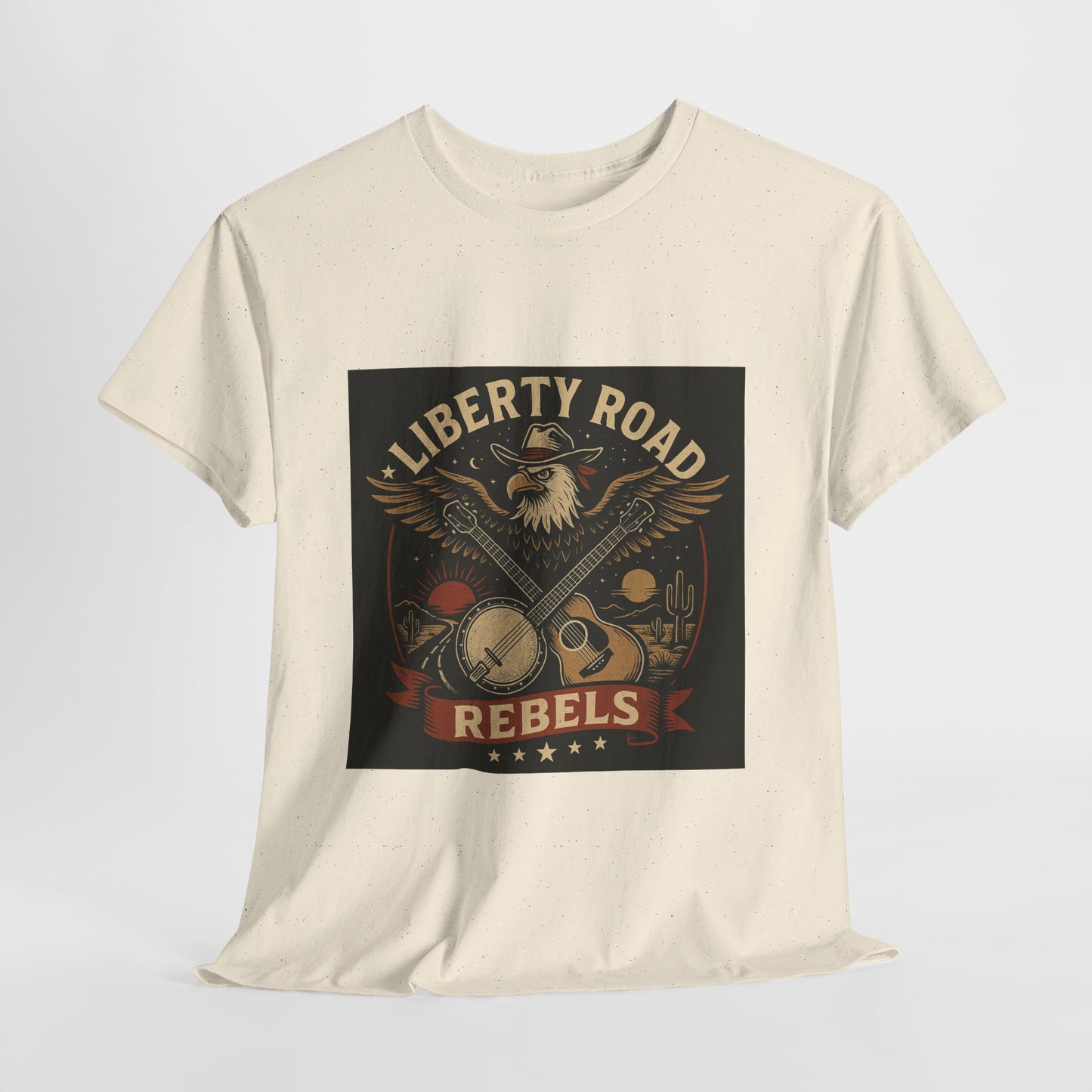 Liberty Road Rebels Vintage Americana Style Tee Unisex T-Shirt