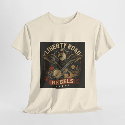 Liberty Road Rebels Vintage Americana Style Tee Unisex T-Shirt