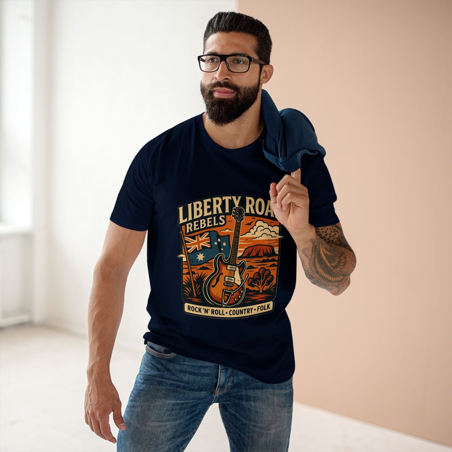 Liberty Road Rebels Vintage Australiana T-Shirt