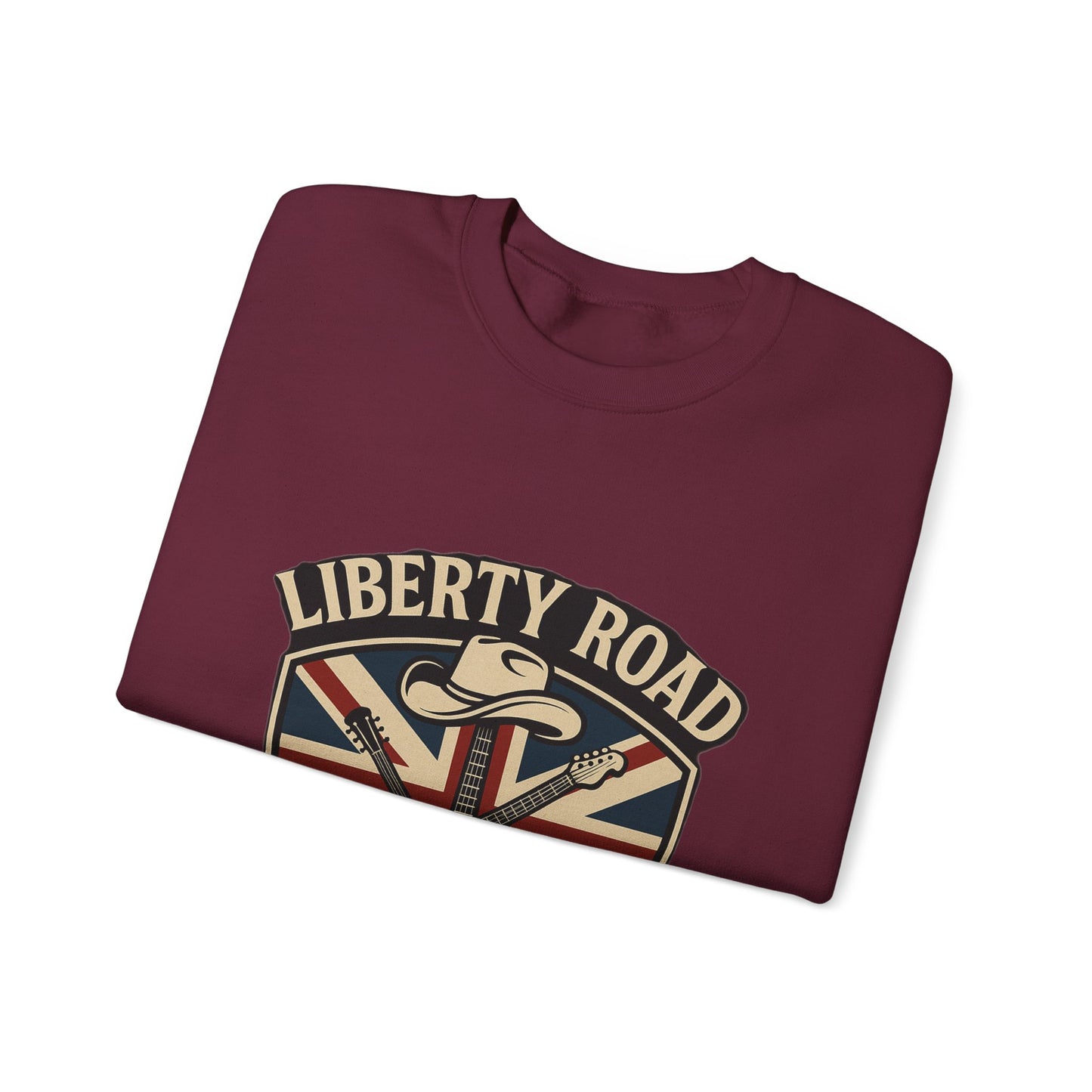 Liberty Road Rebels Britannia Sweatshirt Unisex Crewneck Longsleeve T-Shirt