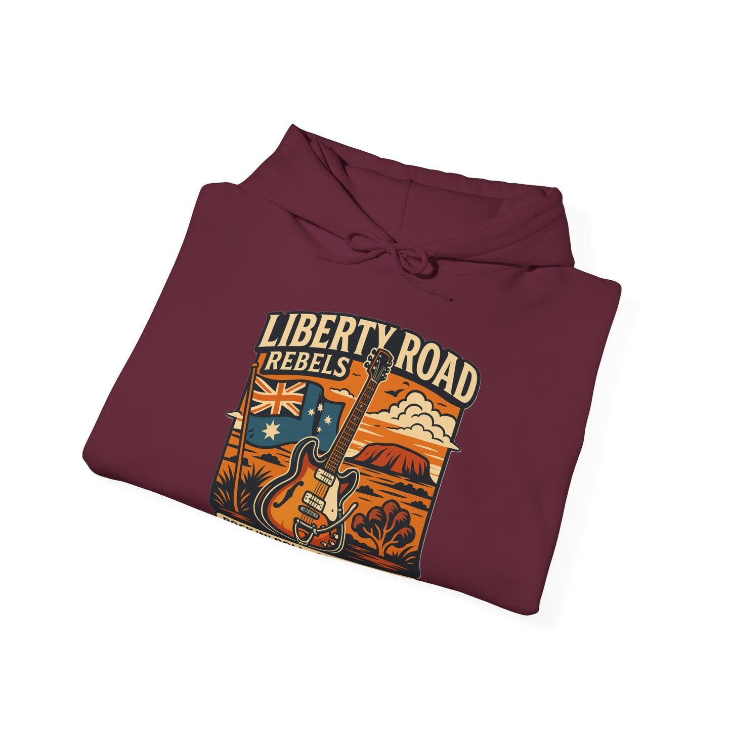 Liberty Road Rebels Australiana Hoodie