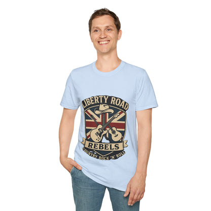 Liberty Road Rebels Britannia T-Shirt  Unisex Softstyle Tee