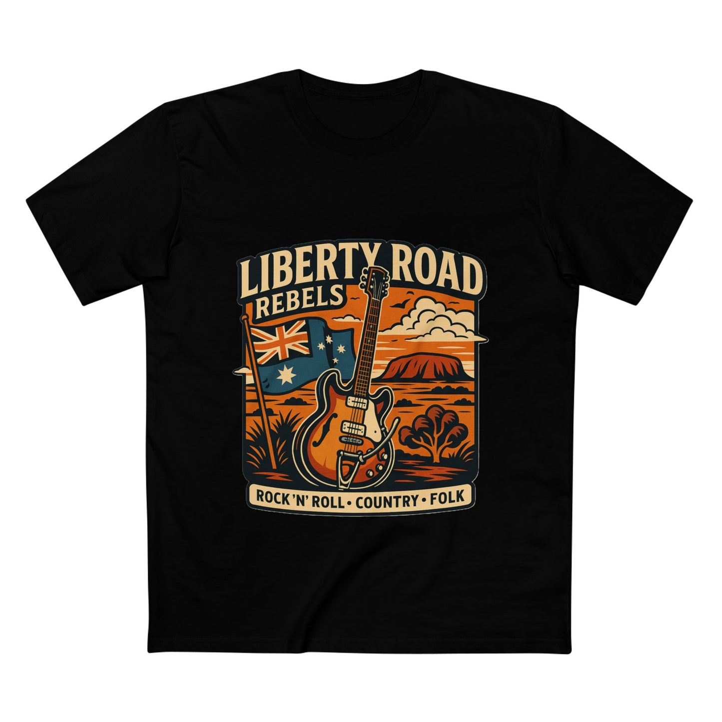 Liberty Road Rebels Vintage Australiana T-Shirt