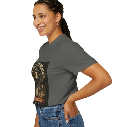 Liberty Road Rebels Vintage Americana Style Tee T-Shirt