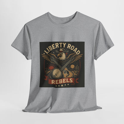 Liberty Road Rebels Vintage Americana Style Tee Unisex T-Shirt