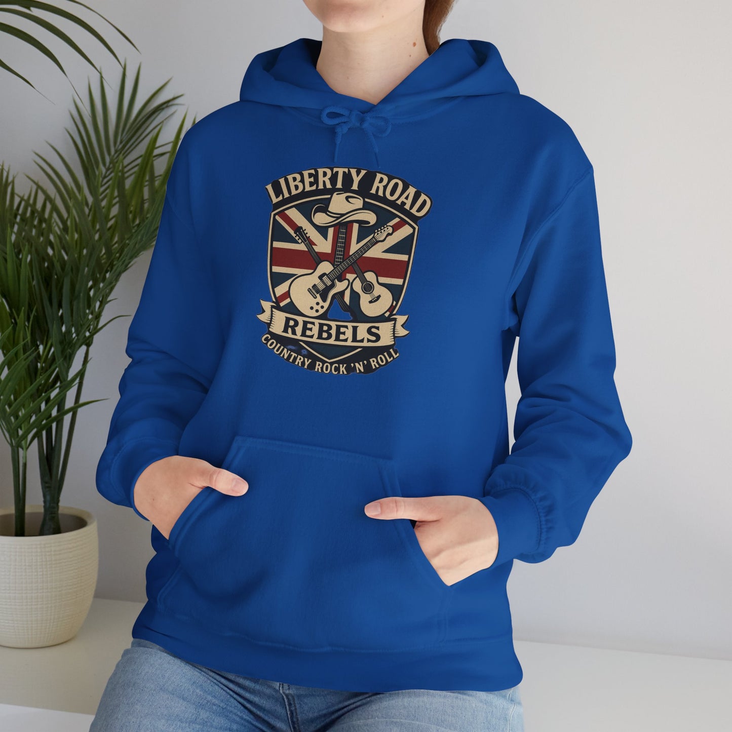 Liberty Road Rebels Britannia Hoodie Unisex Sweatshirt