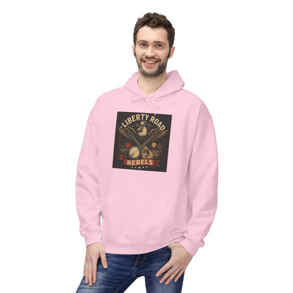 Liberty Road Rebels Vintage Americana Style Soft Fleece Hoodie