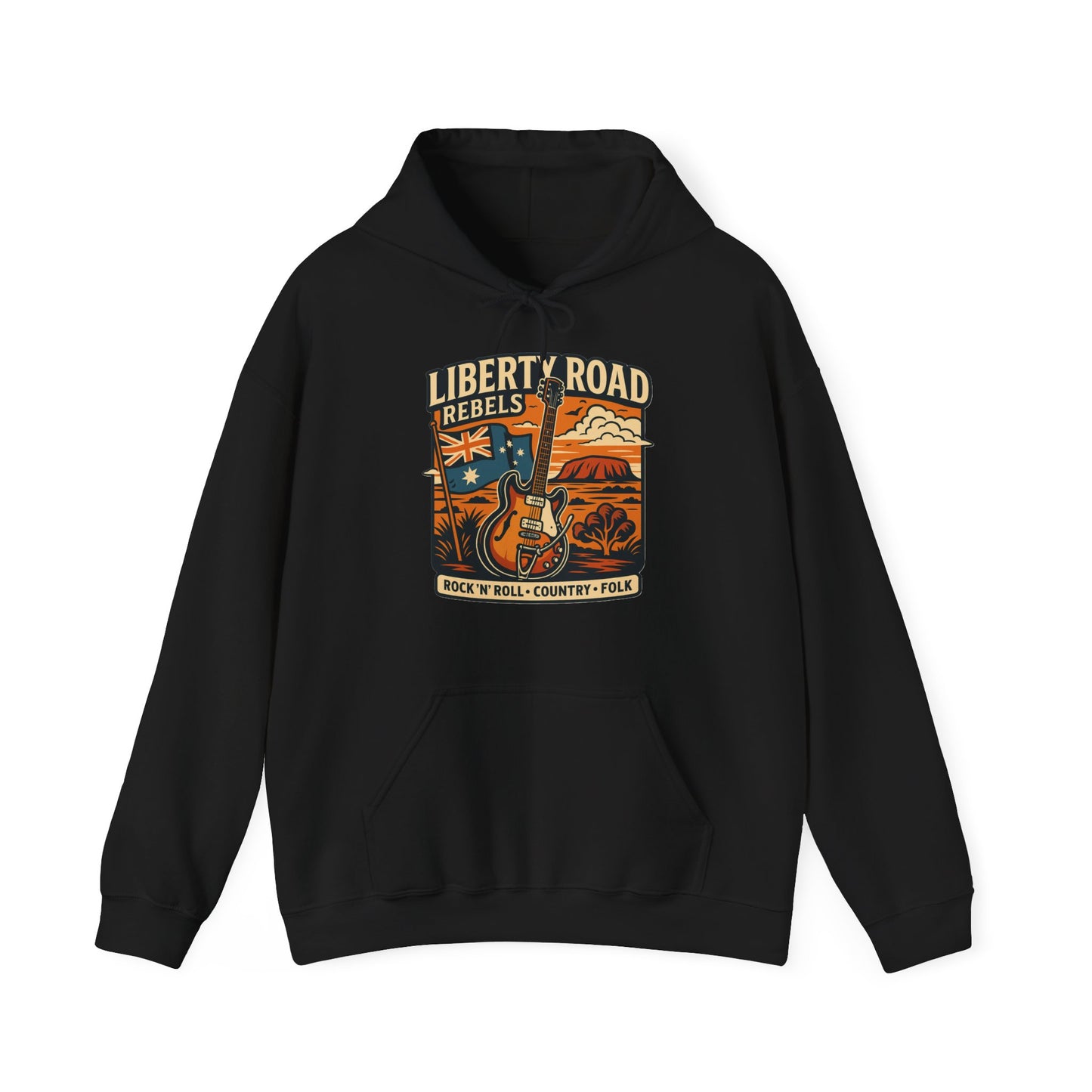 Liberty Road Rebels Australiana Hoodie