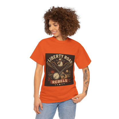Liberty Road Rebels Vintage Americana Style Tee Unisex T-Shirt