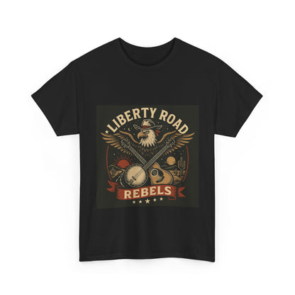 Liberty Road Rebels Vintage Americana Style Tee Unisex T-Shirt