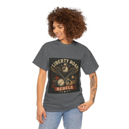 Liberty Road Rebels Vintage Americana Style Tee Unisex T-Shirt