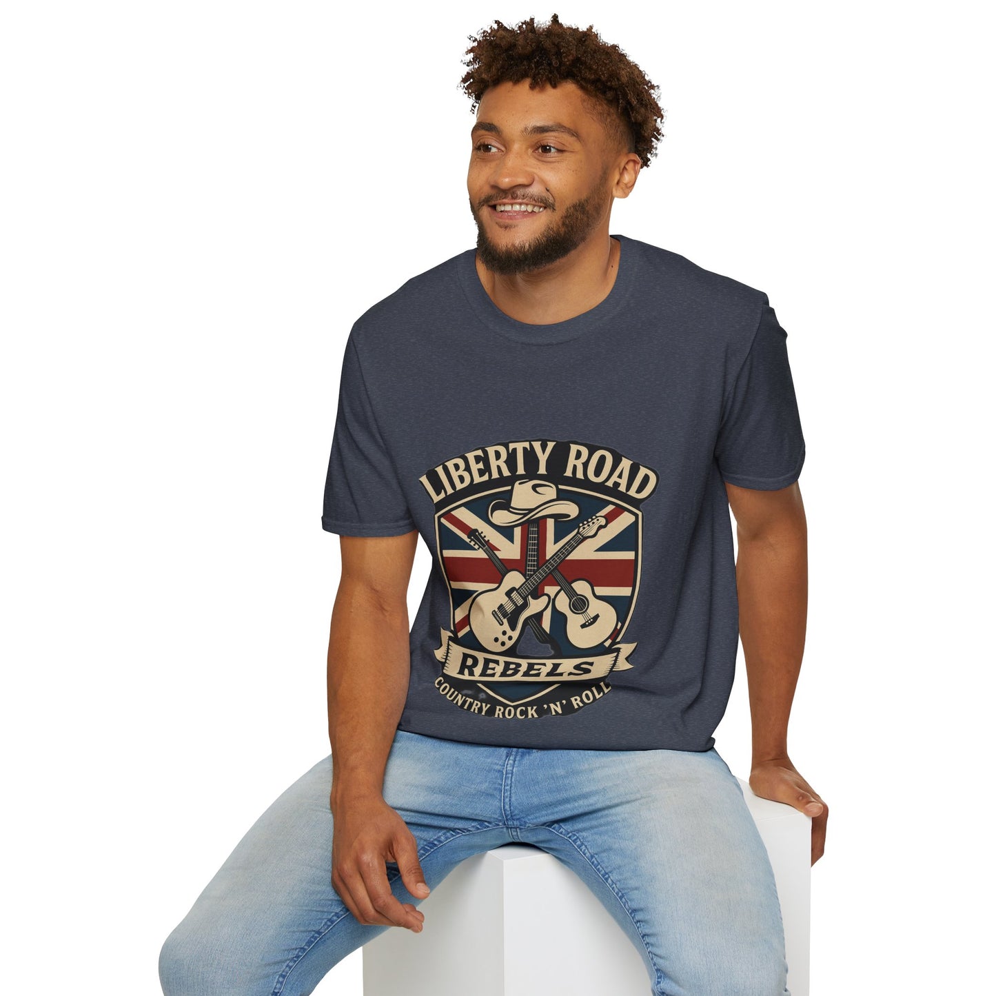 Liberty Road Rebels Britannia T-Shirt  Unisex Softstyle Tee