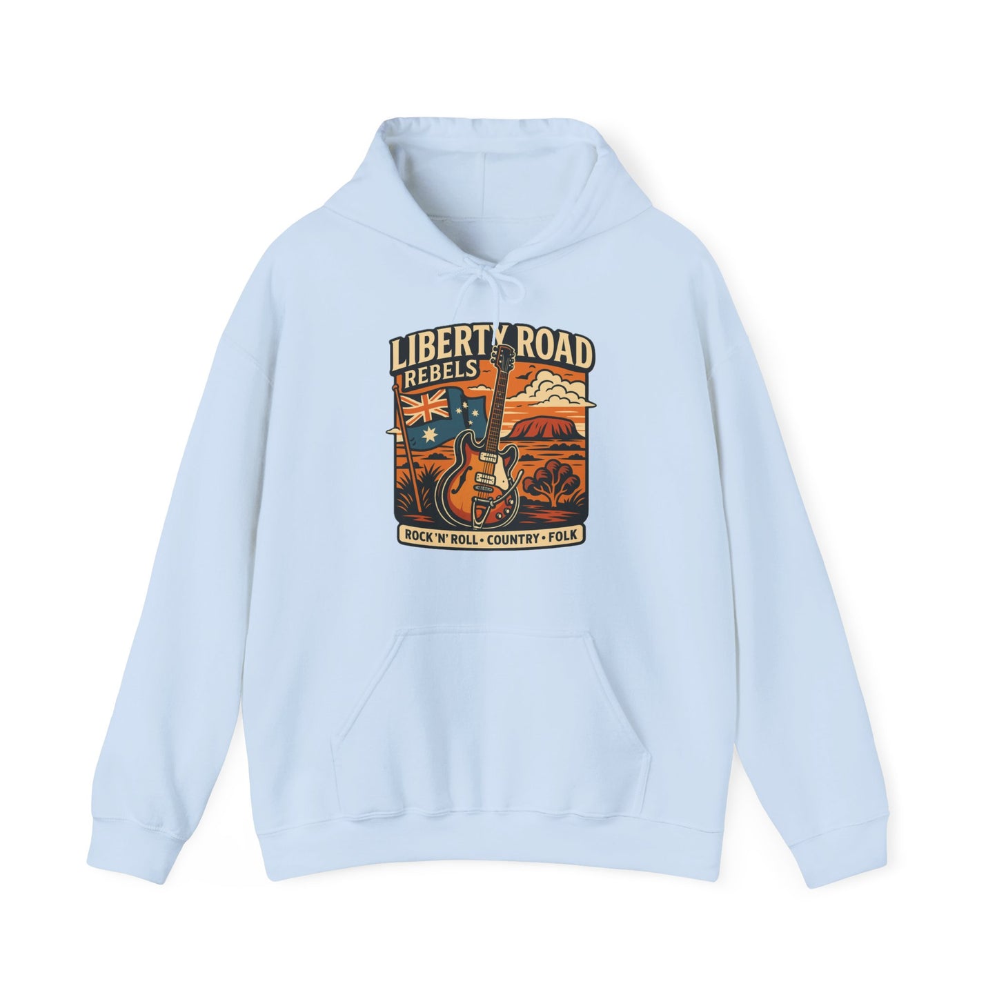 Liberty Road Rebels Australiana Hoodie