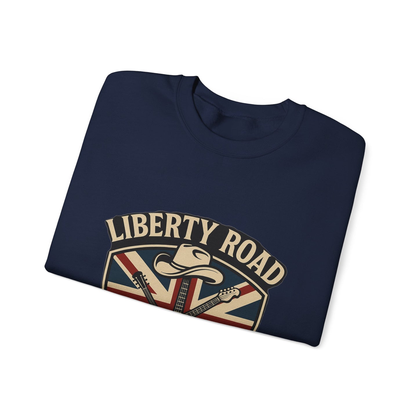 Liberty Road Rebels Britannia Sweatshirt Unisex Crewneck Longsleeve T-Shirt