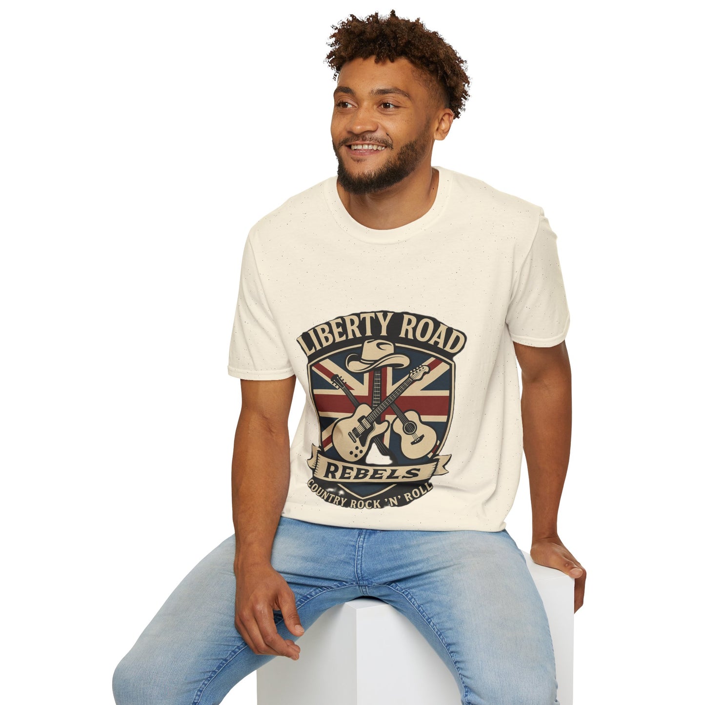 Liberty Road Rebels Britannia T-Shirt  Unisex Softstyle Tee