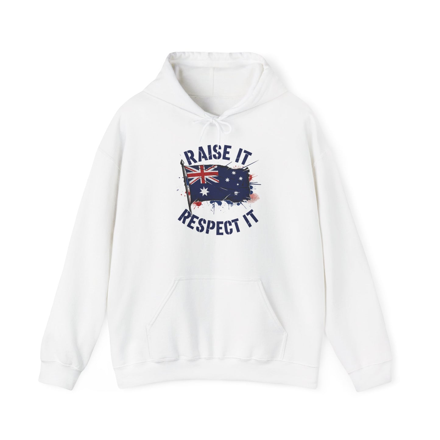 Raise It Respect It Aussie Flag Pride Unisex Sweatshirt