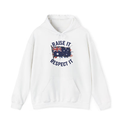 Raise It Respect It Aussie Flag Pride Unisex Sweatshirt