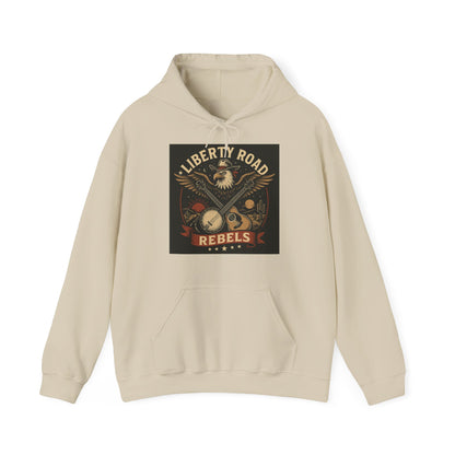Liberty Road Rebels Vintage Americana Style Sweatshirt Unisex Hoodie