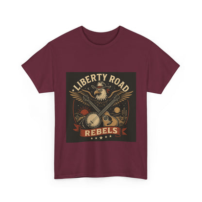 Liberty Road Rebels Vintage Americana Style Tee Unisex T-Shirt