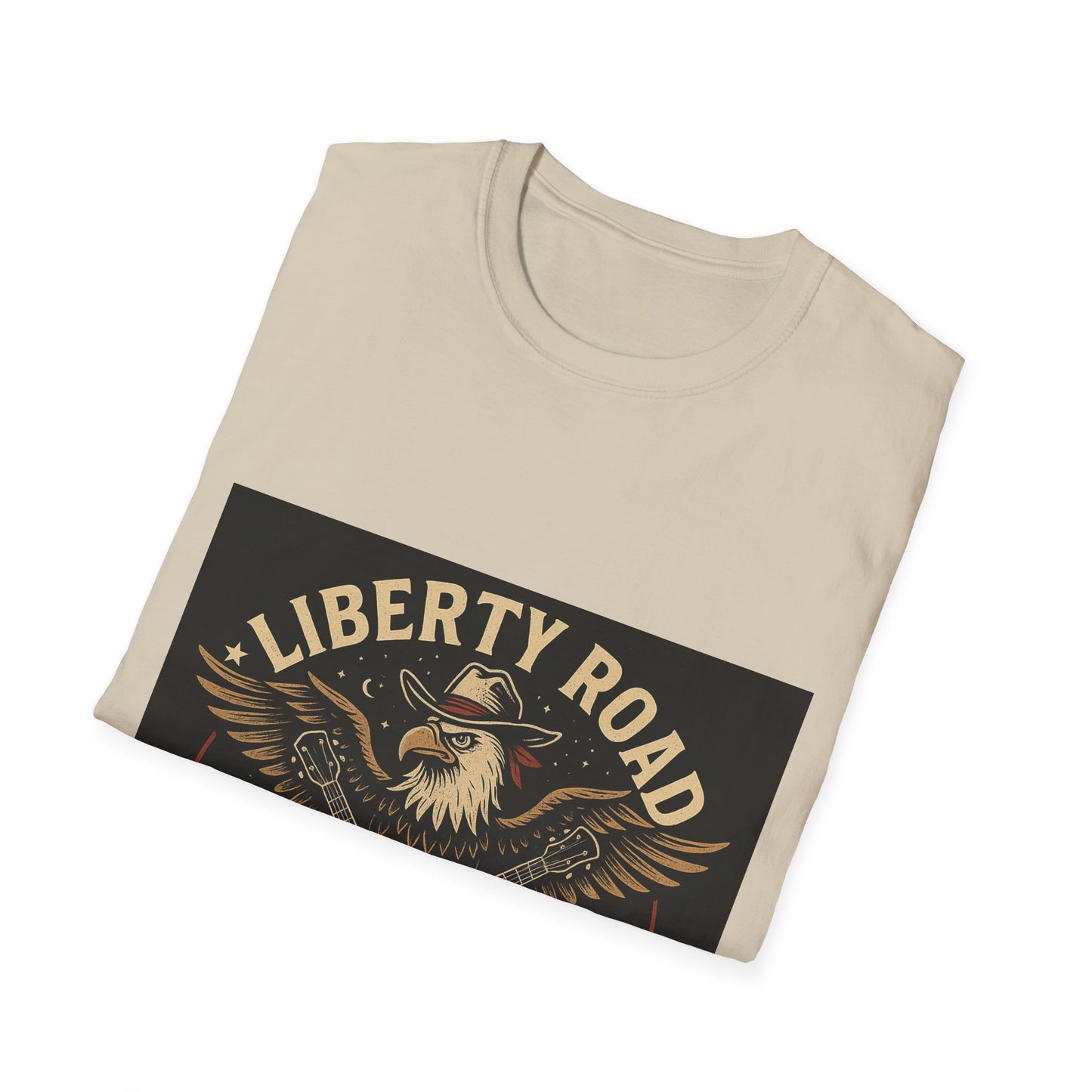 Liberty Road Rebels Vintage Americana Style T-Shirt