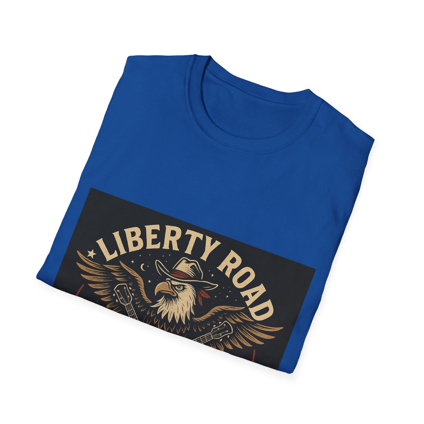 Liberty Road Rebels Vintage Americana Style T-Shirt