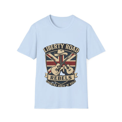 Liberty Road Rebels Britannia T-Shirt  Unisex Softstyle Tee