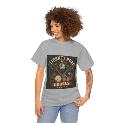 Liberty Road Rebels Vintage Americana Style Tee Unisex T-Shirt