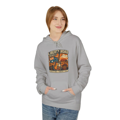 Liberty Road Rebels Vintage-Inspired Australiana Hoodie Cozy Sweatshirt