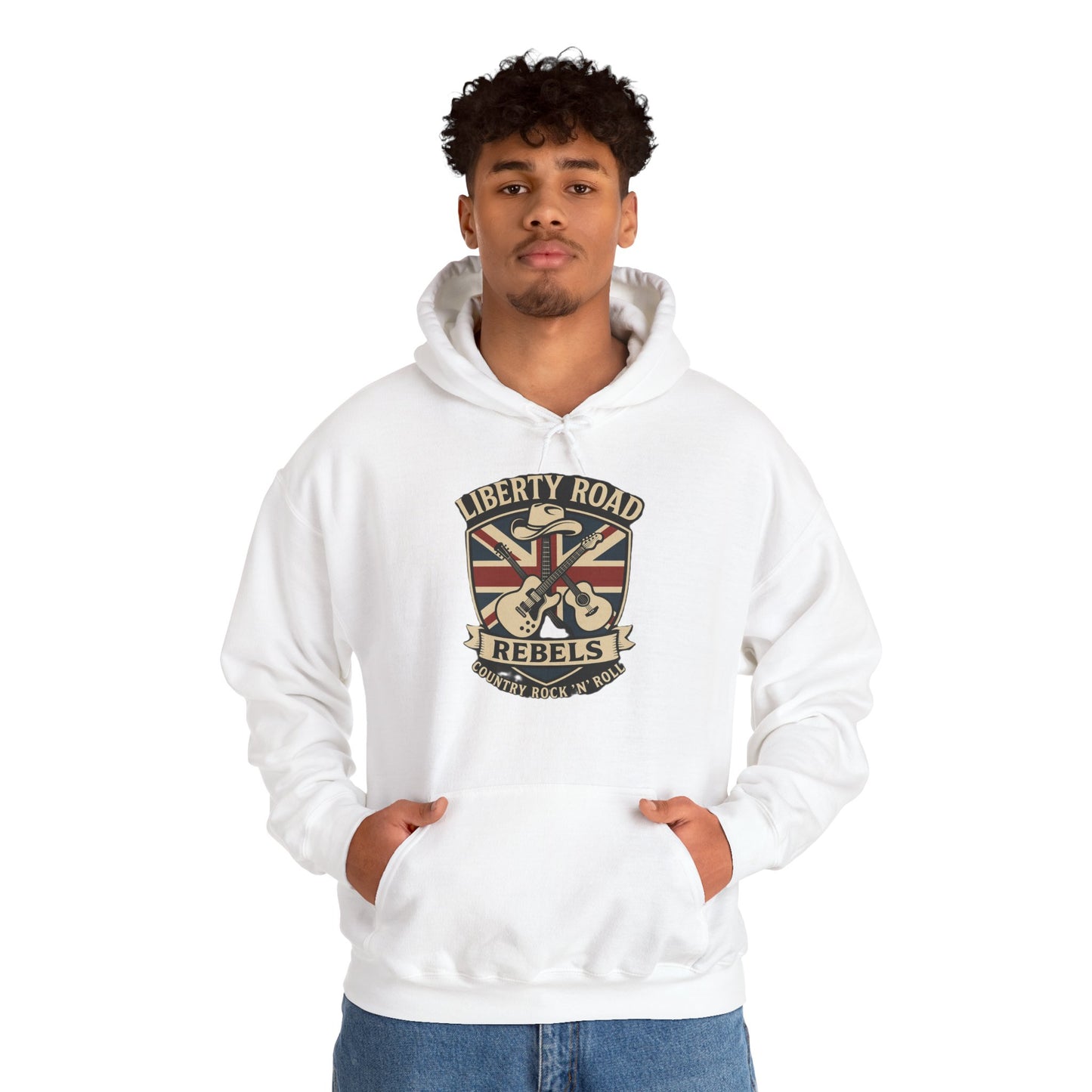 Liberty Road Rebels Britannia Hoodie Unisex Sweatshirt