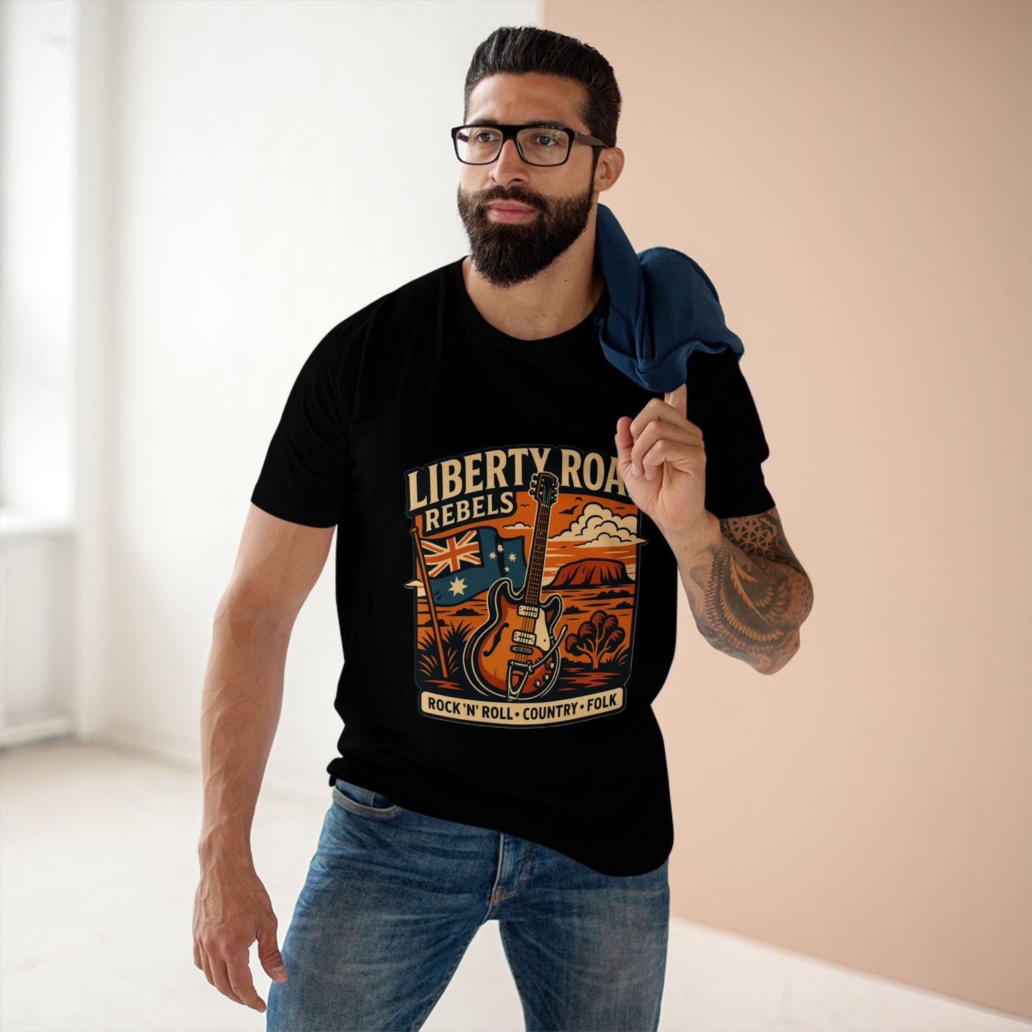Liberty Road Rebels Vintage Australiana T-Shirt