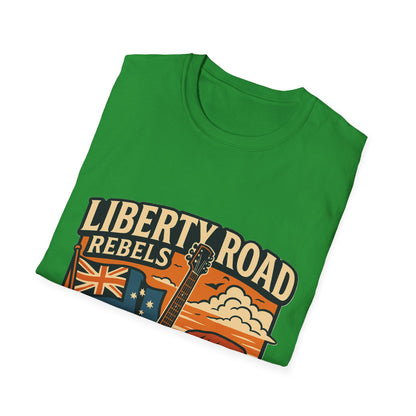 Liberty Road Rebels Australiana T-Shirt Unisex Graphic Tee