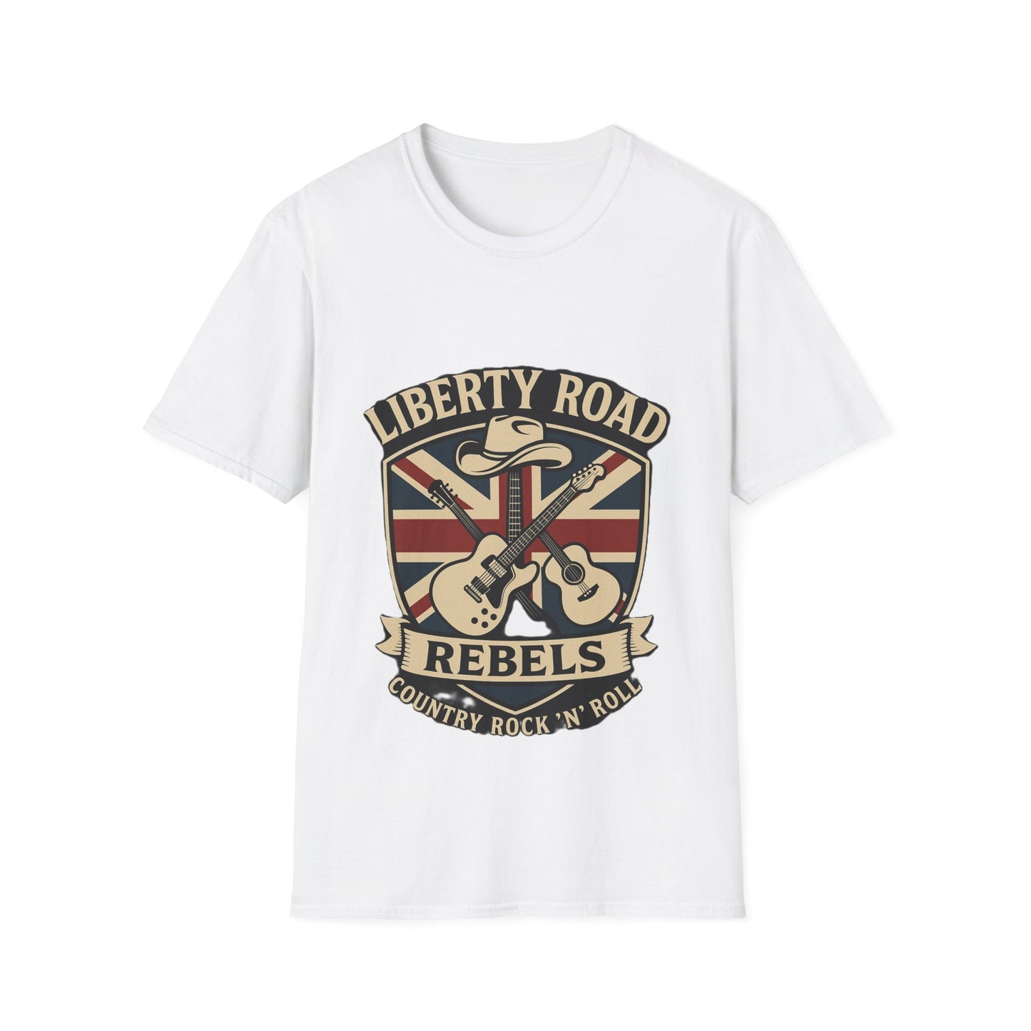 Liberty Road Rebels Britannia T-Shirt  Unisex Softstyle Tee