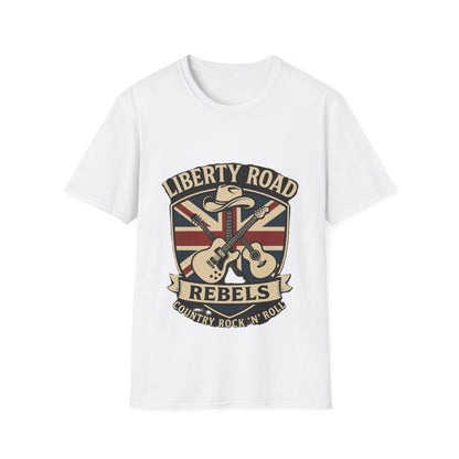 Liberty Road Rebels Britannia T-Shirt  Unisex Softstyle Tee