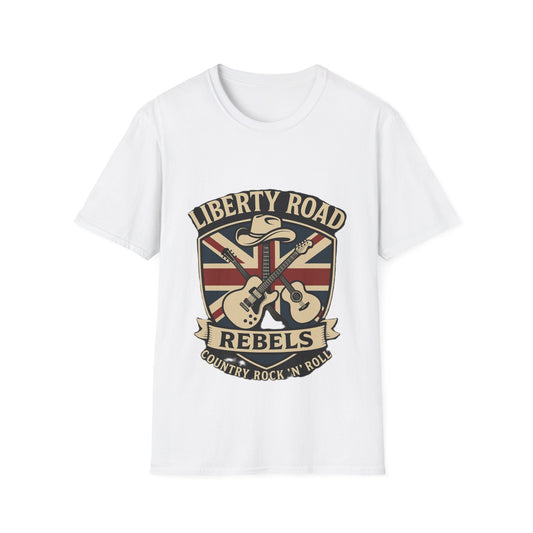 Liberty Road Rebels Britannia T-Shirt  Unisex Softstyle Tee