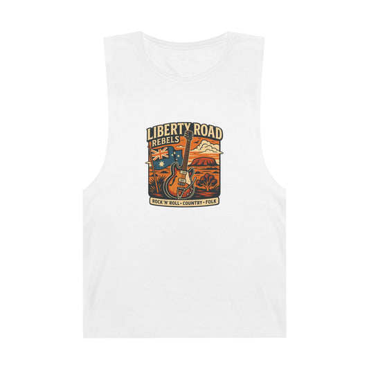 Liberty Road Rebels Australiana Unisex Tank Top Singlet