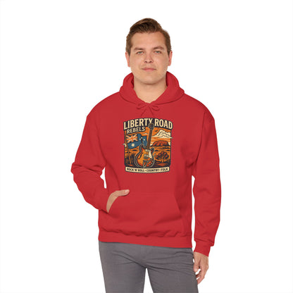 Liberty Road Rebels Australiana Hoodie