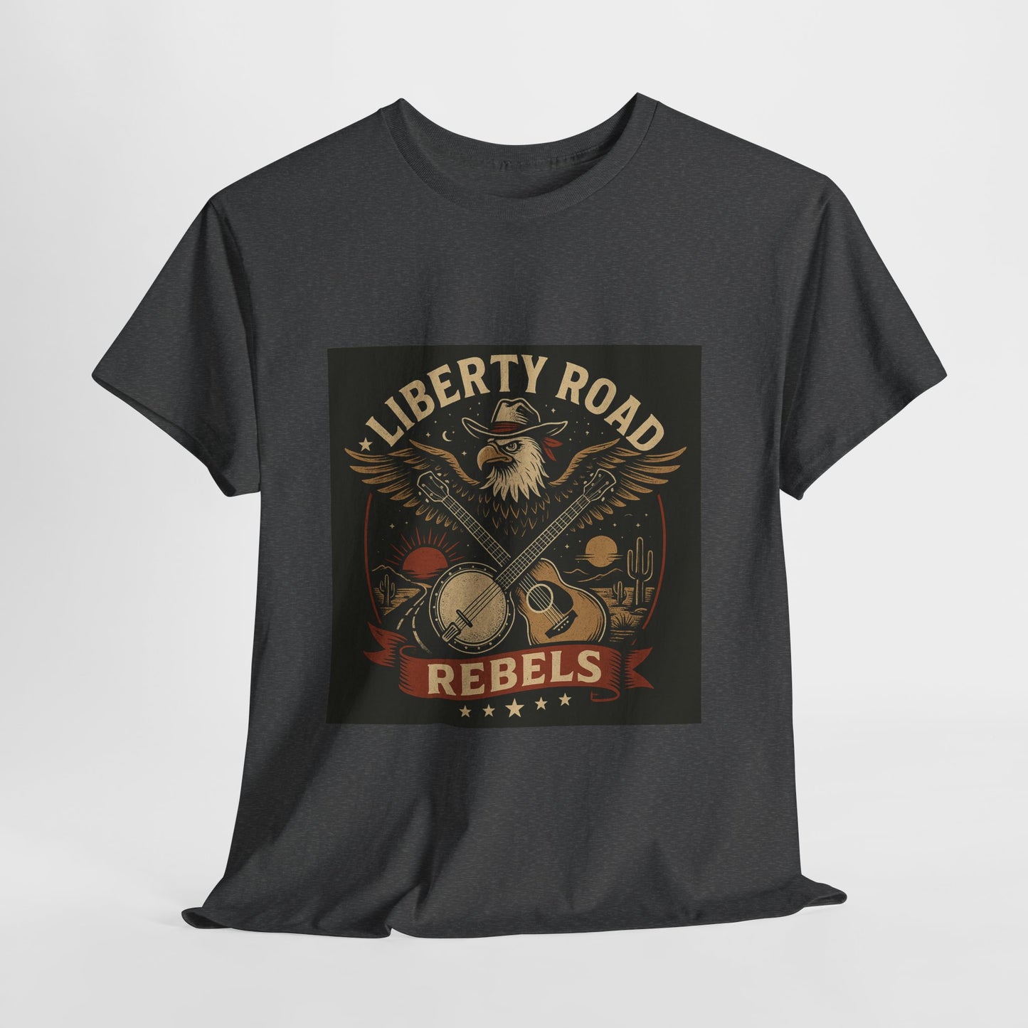 Liberty Road Rebels Vintage Americana Style Tee Unisex T-Shirt