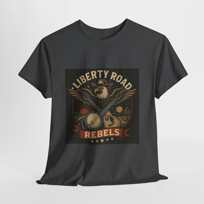 Liberty Road Rebels Vintage Americana Style Tee Unisex T-Shirt