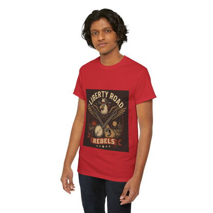 Liberty Road Rebels Vintage Americana Style Tee Unisex T-Shirt