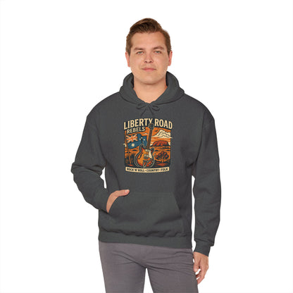 Liberty Road Rebels Australiana Hoodie