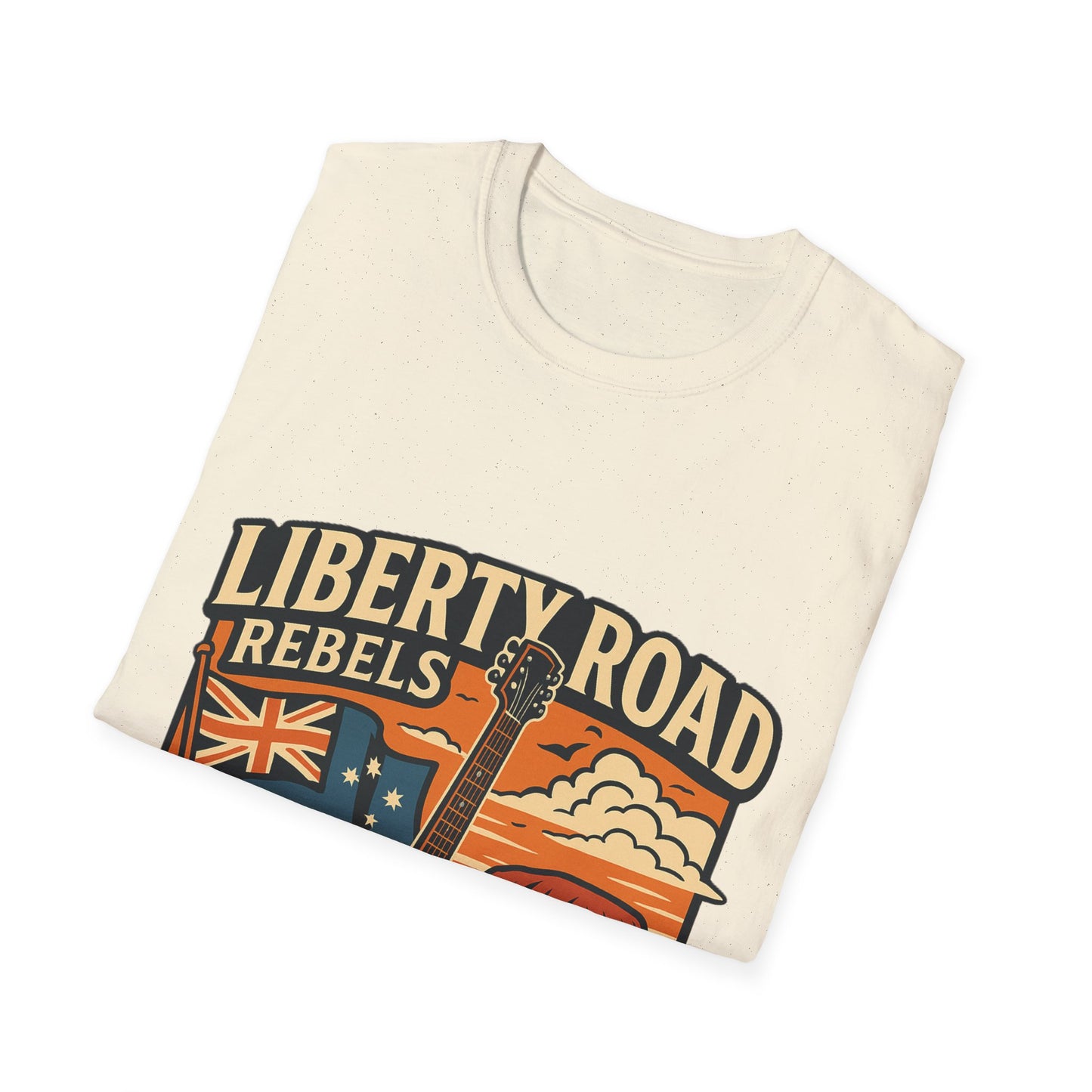 Liberty Road Rebels Australiana T-Shirt Unisex Graphic Tee
