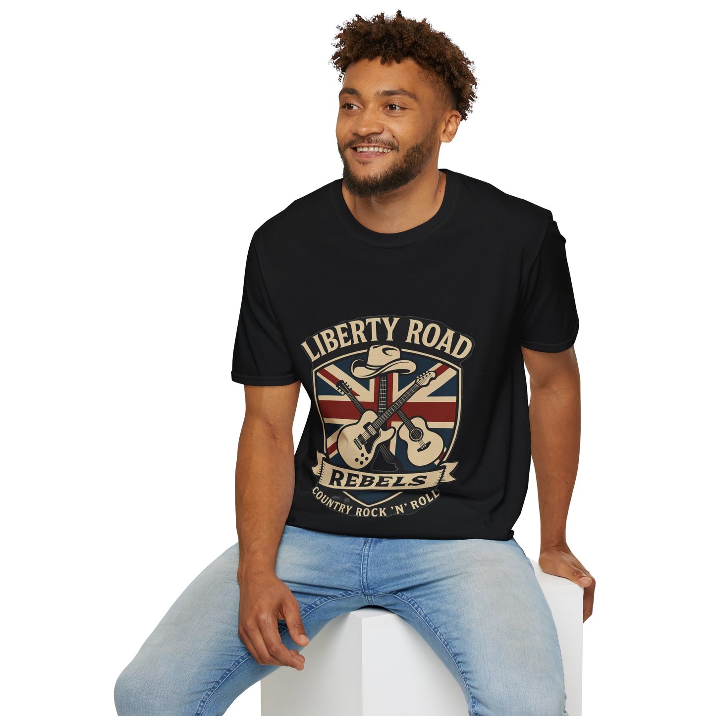Liberty Road Rebels Britannia T-Shirt  Unisex Softstyle Tee
