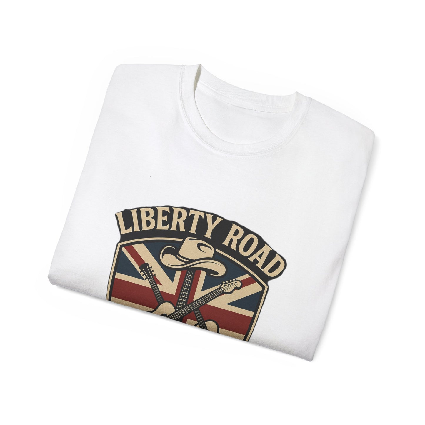 Liberty Road Rebels Britannia Unisex Ultra Cotton Tee T-Shirt