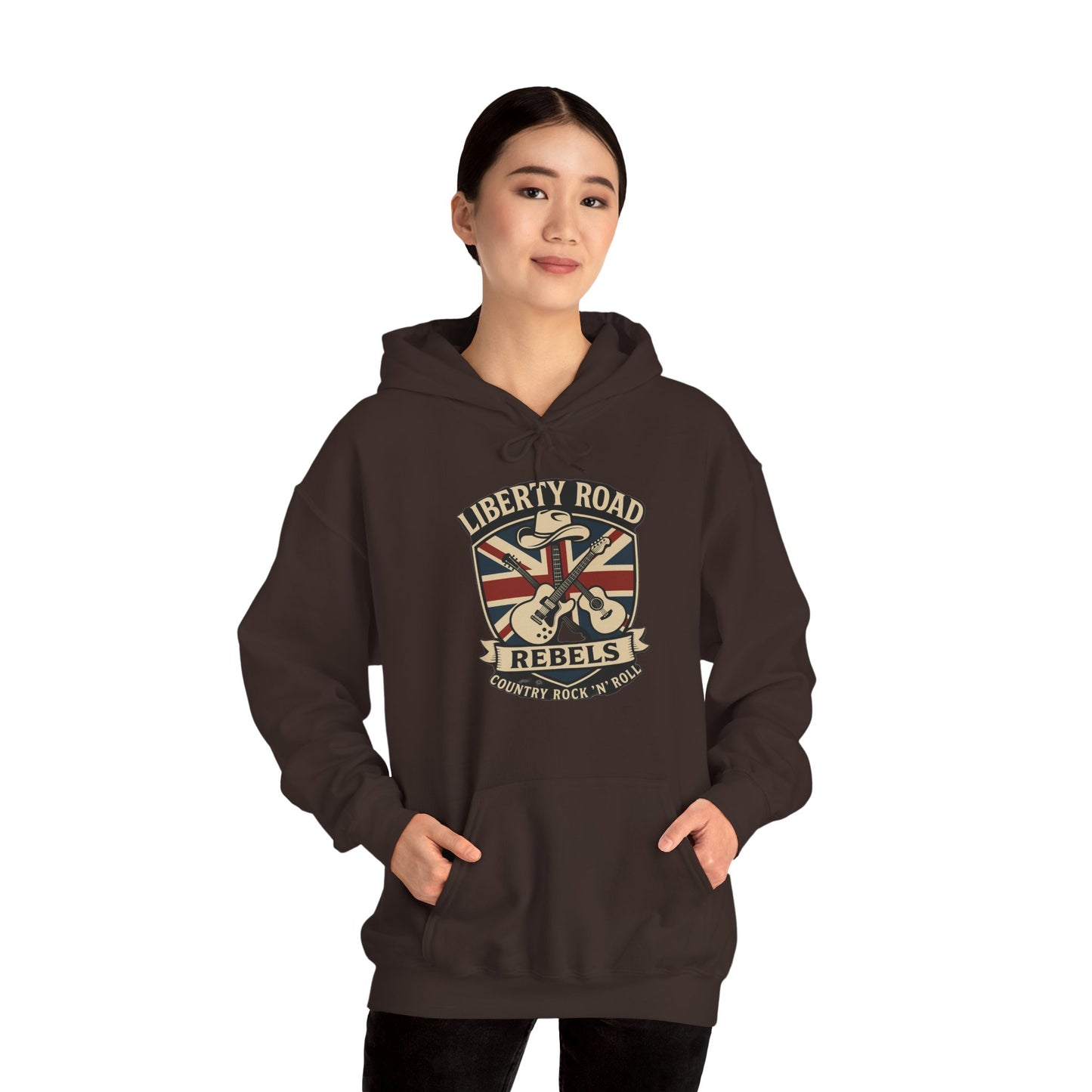 Liberty Road Rebels Britannia Hoodie Unisex Sweatshirt