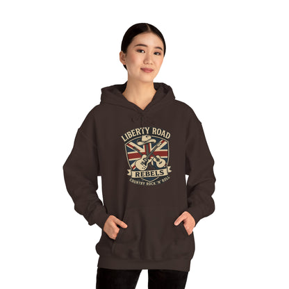 Liberty Road Rebels Britannia Hoodie Unisex Sweatshirt
