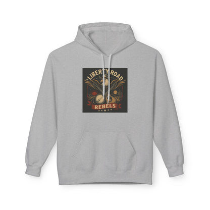 Liberty Road Rebels Vintage Americana Style Soft Fleece Hoodie