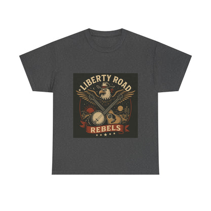 Liberty Road Rebels Vintage Americana Style Tee Unisex T-Shirt